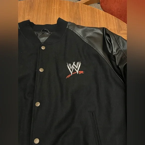 Vintage WWE Undertaker Steve & Barry’s Varsity Jacket BRAND NEW NWT - Picture 3 of 8